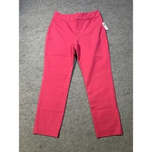 Old Navy High Rise Pixie Skinny Pink Pants Secret  Pockets Size 8 Petite NWT